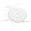 5pcs Slot Braiding Disk Thickened Kumihimo Plate Portable String Board 3