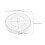 5pcs Slot Braiding Disk Thickened Kumihimo Plate Portable String Board 2