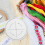 5pcs Slot Braiding Disk Thickened Kumihimo Plate Portable String Board 5