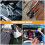 2pcs Engine Carbon Cleaner Brush Nylon Bristles Kit 6