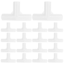 20pcs 135 Plastic Tent Pole Connector for 12mm Pipes Greenhouses