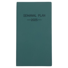 1 Book A6 Spanish Planner: Monthly Weekly Pocket Schedule