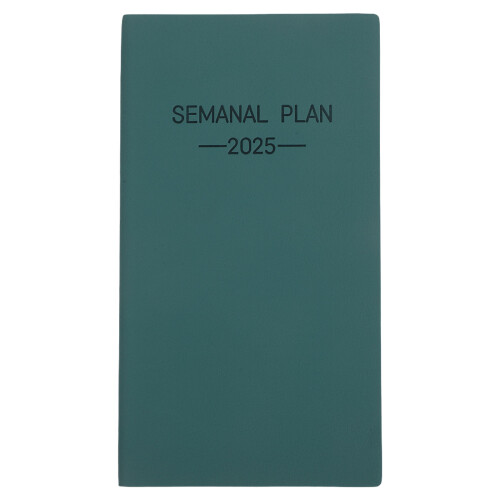 1 Book A6 Spanish Planner: Monthly Weekly Pocket Schedule