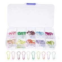 100pcs Gourd Safety Bulb Pins Pear Shape Knitting Markers