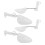 2 Pairs Adjustable Plastic Shoe Trees Men's Boot Support 1