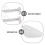 2 Pairs Adjustable Plastic Shoe Trees Men's Boot Support 9