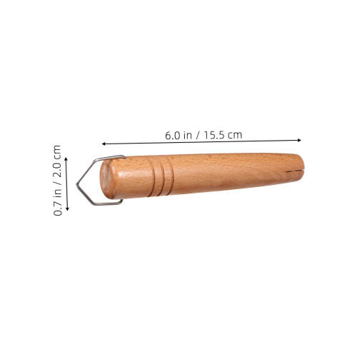 4pcs Wooden Pan Handle Replacement for Milk Pan Japanese Style Pot 2