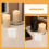 4pcs Clear Glass Candle Holders 6cmx4cm Round 8