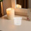 4pcs Clear Glass Candle Holders 6cmx4cm Round 6