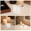 4pcs Clear Glass Candle Holders 6cmx4cm Round 7