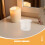4pcs Clear Glass Candle Holders 6cmx4cm Round 9