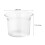 4pcs Clear Glass Candle Holders 6cmx4cm Round 2