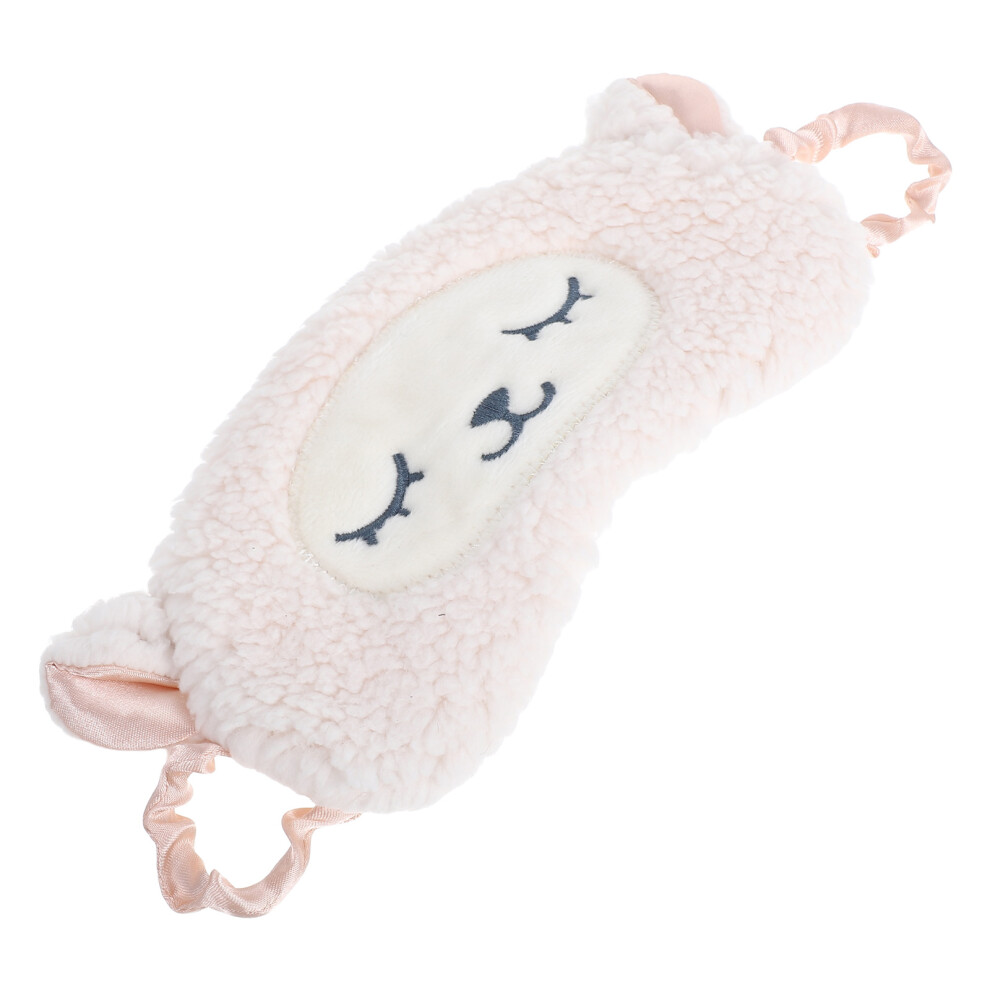 Aboofan Light Sheep Shaped Blocking Eye Mask With Elastic Strap