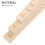 8pcs Pottery Rolling Mud Stick Guide Set Wooden Strips Clay Tools 7