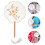 Chinese Embroidered Hand Fan for Dance, Wedding 11