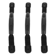 3Sets Zwarte Plastic Draaggrepen Met Schroeven Voor En Boot