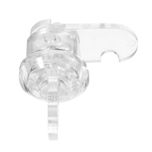 1 Set Clear Acrylic Cam Lock with Key for Cabinet Door Security