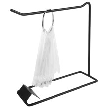 1 Set Nail Art Display Board with Iron Holder and Ring Acrylic Sticks