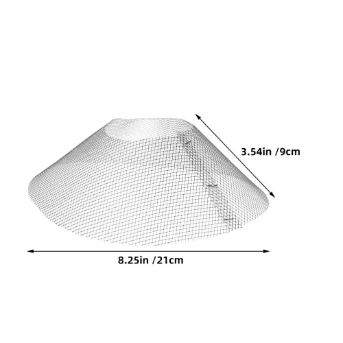 6pcs Range Hood Grease Filter Metal Mesh Replacement 1