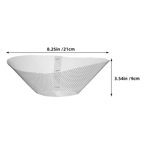 6pcs Range Hood Grease Filter Metal Mesh Replacement 2