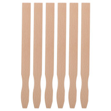 6St Roerstokjes Beige Voor Verf Mengen En Epoxy Resin Crafts