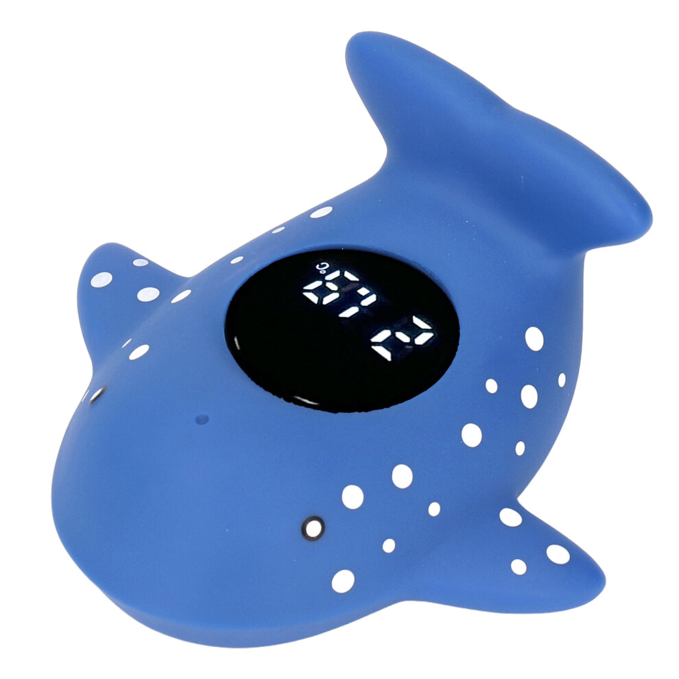 Whale Baby Bath Thermometer, Digital, IP67, 10.3x10cm