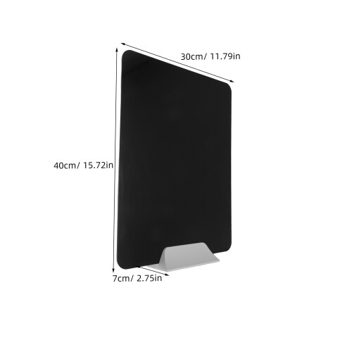 Acrylic Desk Divider Freestanding Privacy Partition for Office Study 2