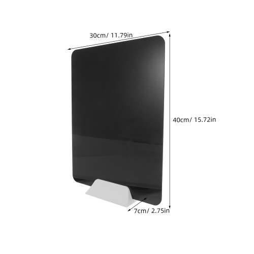 Acrylic Desk Divider Freestanding Privacy Partition for Office Study 1
