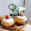100pcs Solid Toothpick Flags Mini Triangle Cupcake Toppers Party Decor 11