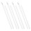4Sets Plastic Curtain Tilt Rod Window Blind Wand Replacement White 11