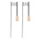 2pcs Ceramic Atomizer with Steel Glaze Sprayer Wood Nozzle 9