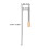 2pcs Ceramic Atomizer with Steel Glaze Sprayer Wood Nozzle 2