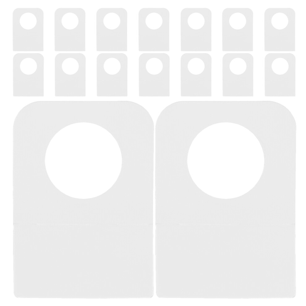 Photos - Other Office Equipment 200pcs Clear Self-Adhesive Hang Tags with 12mm Hole