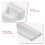6pcs Window Shade Bracket Plastic Roller Shade Hardware 8