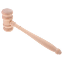 Beige Rechtershamer Hout Duurzaam Voor Juridische Zaken