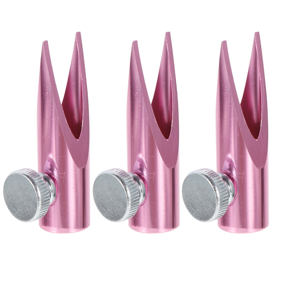 Vaguelly 3Pcs Pencil Sharpener U-Shaped Aluminum Alloy For Artists Students