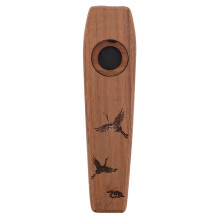 Solid Wood Kazoo for Adults Beginners Professionals Musical Instrument