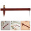 Pottery Compass Circle Cutter Adjustable Caliper for Clay Modeling 9