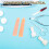 2pcs Silicone Practice Fingers for Nail Art Training Mannequin Hand 10