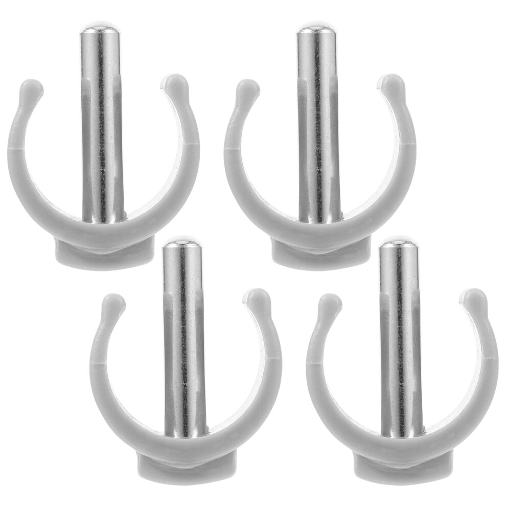 Totority 4Pcs Folding Walker C Clips Replacement For Walking Cane Crutches