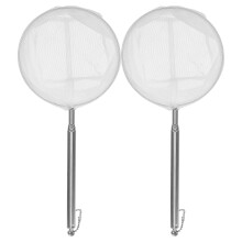 2Pcs Fishing Net With Stainless Steel Telescoping Handle