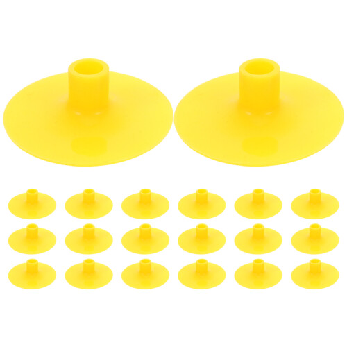 20pcs Kids Suction Cup Arrows with Rubber Tips for Archery Play