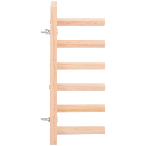 6-Step Wooden Cat Wall Steps Climbing Frame
