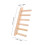 6-Step Wooden Cat Wall Steps Climbing Frame 2
