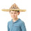 Handwoven Bamboo Dance Hat for Kids Conical Cap 5