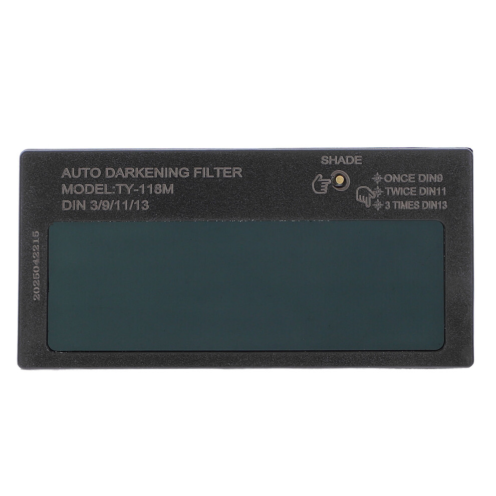 Auto-Darkening Solar-Powered Welding Lens For Masks & 3191123571199