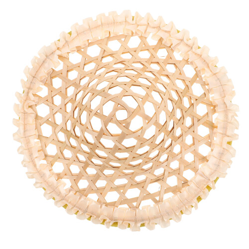Handwoven Bamboo Dance Hat for Kids Conical Cap