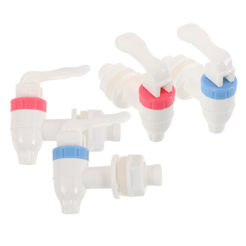 4pcs Plastic Water Dispenser Spigot Press-Type Tap