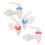 4pcs Plastic Water Dispenser Spigot Press-Type Tap 11