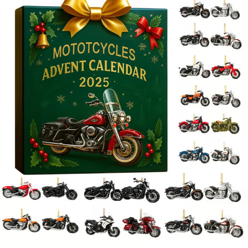 (motorcycle) The Before Christmas Advent Calendar Blind Box